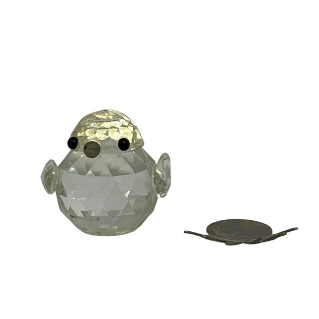 スワロフスキー SWAROVSKI 置物 フィギュリン ひよこ 小鳥 すずめ