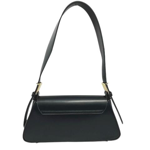 ZARA（ザラ） ショルダーバッグ ハンドバッグ ワンハンドル 無地 黒