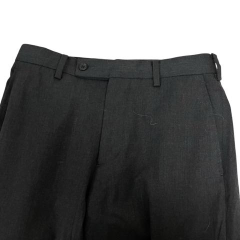 ユニクロ（UNIQLO） ストレッチウールパンツ 無地 ウール混 321-444597