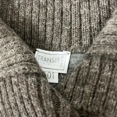 トランジットパーサッチ TRANSIT PAR-SUCH カーディガン 長袖 無地
