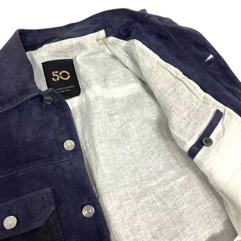 チンクアンタ Cinquanta H-511 トラッカージャケット ブルゾン ゴート