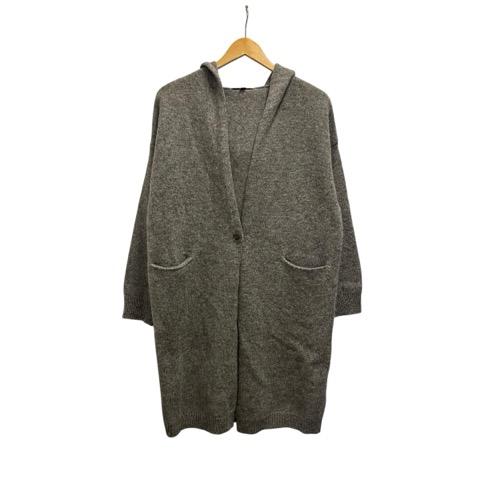 ユニクロ（UNIQLO） ロングカーディガン 長袖 無地 ウール 251-408722 