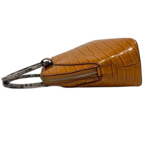 ZARA（ザラ） ハンドバッグ クロコダイル型押し フェイクレザー