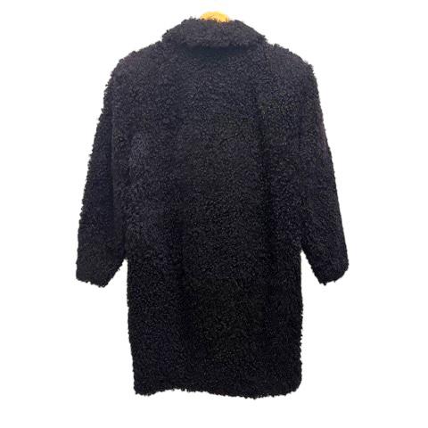 【中古】ケンゾー KENZO コート ファーカルガンプレート ボア ロング丈 長袖 紫 パープル レディース ケンゾー KENZO コート ファーカルガンプレート ボア ロング丈 長袖 紫