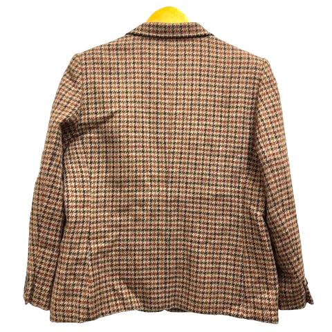 BON CHECK セットアップ ジャケット スカート ウール ミモレ丈 千鳥格