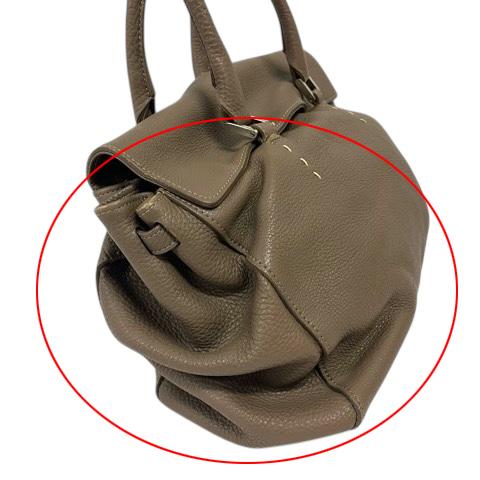 NAGATANI トートバッグ ハンドバッグ フラップ 無地 マグネット開閉
