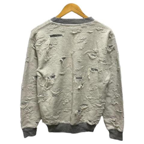 DIESEL（ディーゼル） 長袖 ニット 長袖 ダメージ加工 00E8M200008