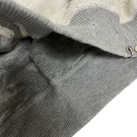DIESEL（ディーゼル） 長袖 ニット 長袖 ダメージ加工 00E8M200008