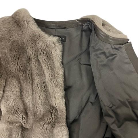 イネスエマーシャル ines&marechal ジャケット 長袖 ラビットファー 