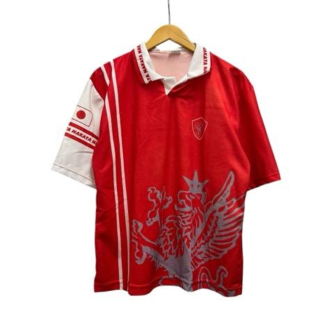 中田英寿 ペルージャ サッカー ユニフォーム ポロシャツ 半袖 プリント