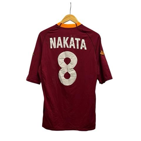 ローマ ROMA カッパ kappa 00-01ユニフォーム 中田 8 Sサイズ イタリア製 ASローマユニフォーム 中田英寿 背番号8 kappa 00/01