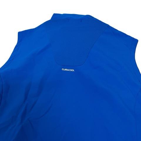 adidas（アディダス） ベスト ノースリーブ フード ライン JD0024 L 青