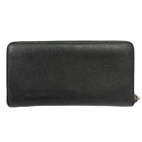 COACH（コーチ） 長財布 ラウンドジップ クロスグレインレザー ロゴ