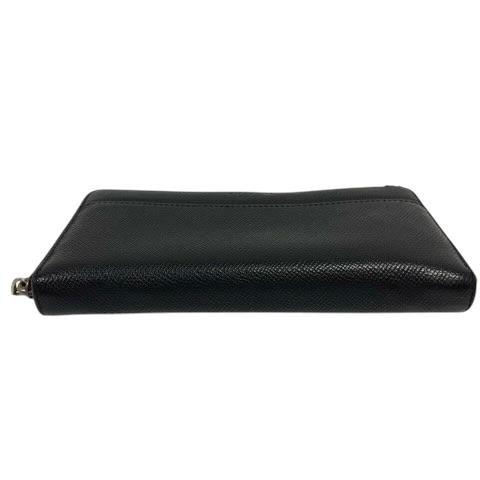 COACH（コーチ） 長財布 ラウンドジップ クロスグレインレザー ロゴ
