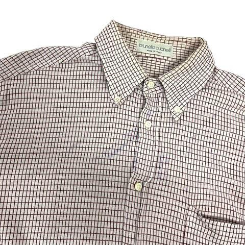 ブルネロクチネリ BRUNELLO CUCINELLI シャツ カジュアルシャツ ボタン