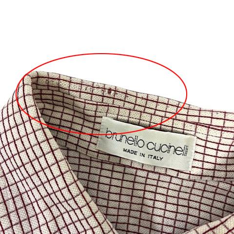 ブルネロクチネリ BRUNELLO CUCINELLI シャツ カジュアルシャツ ボタン