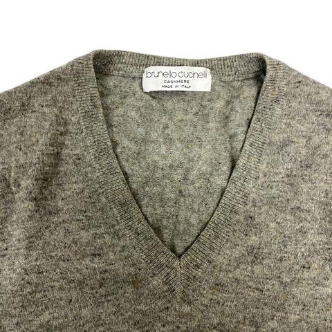 ブルネロクチネリ BRUNELLO CUCINELLI ニットベスト Vネック カシミヤ