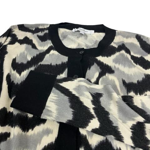 Max Mara（マックスマーラ） カーディガン 長袖 クルーネック 総柄