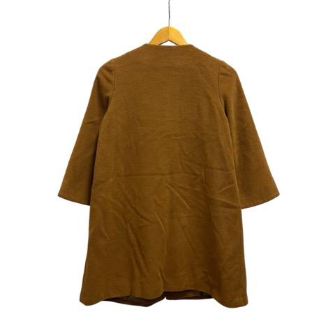 LANVIN en Bleu ノーカラーコート ランバン オン ブルー(LANVIN en 