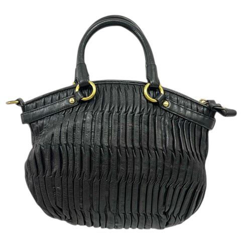COACH（コーチ） ハンドバッグ ミニバッグ ロゴ シワ加工 無地 