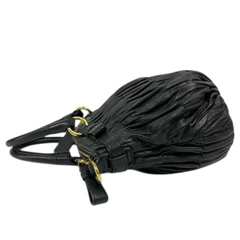 COACH（コーチ） ハンドバッグ ミニバッグ ロゴ シワ加工 無地 