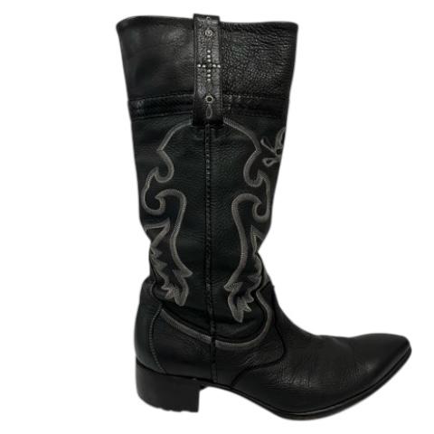 Hiromu Takahara ヒロムタカハラ ブーツ Archive 蛇 ヒロムタカハラ HIROMU TAKAHARA ウエスタンブーツ ロング 日本製 総柄