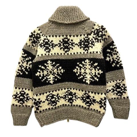 KANATA ノルディック　ニット カナタ KANATA カウチンセーター ブルゾン ウール ノルディック柄 長袖