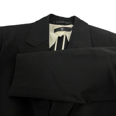 UNIQLO +J テーラードジャケット 長袖 無地 211-432600 黒 ユニクロ（UNIQLO） 未使用品 +J テーラードジャケット 長袖 無地