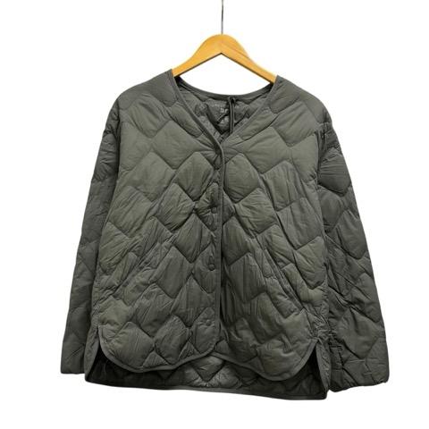 ユニクロ（UNIQLO） ライトダウンジャケット 長袖 無地 キルティング 
