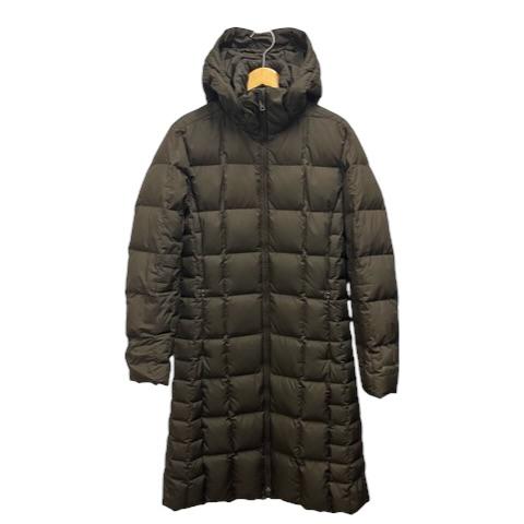 パタゴニア Patagonia ロングダウンジャケット 長袖 フード 無地 ロゴ