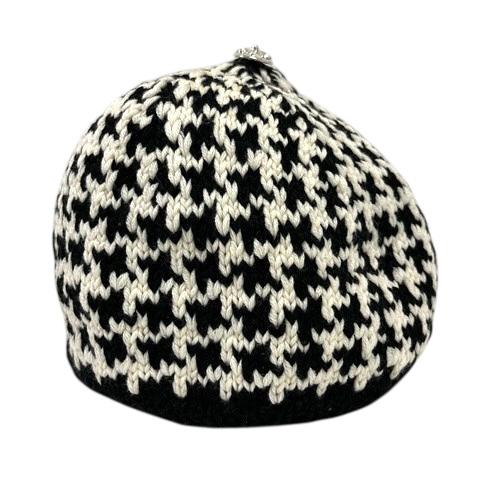 CHROME HEARTS（クロムハーツ） ニット帽 ビーニー カシミヤ レザー