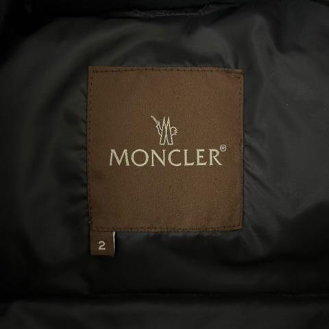 MONCLER（モンクレール） ダウンジャケット 長袖 無地 茶タグ フランス 
