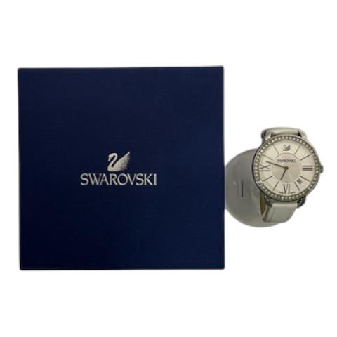 スワロフスキー SWAROVSKI 腕時計 クロノグラフ クリスタル スイス製