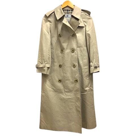 美品✨アクアスキュータム ライナー付 トレンチコート ロング丈 ベージュ 今こそ名品を。＜AQUASCUTUM / アクアスキュータム＞トレンチコート
