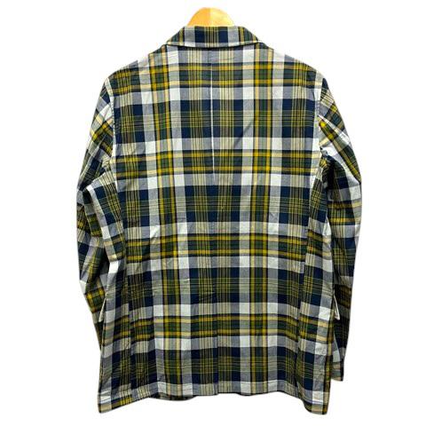 VANジャケット ダークグリーン ブラック チェック 未使用品 ヴァン ヂャケット VAN JAC BC-324021 シャツジャケット