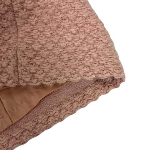 ユキトリイ YUKI TORII コート ブルゾン ウール混 ハーフ丈 長袖 40 
