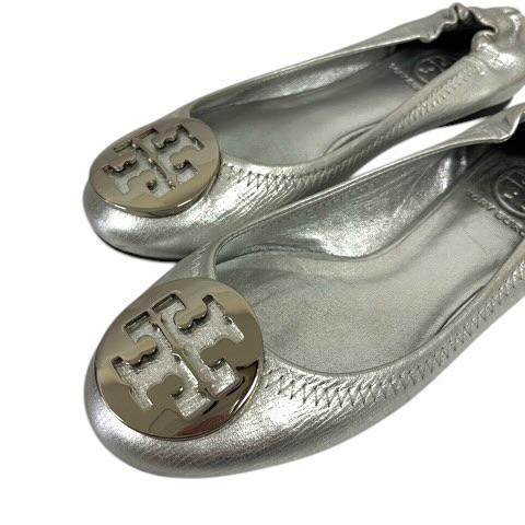 【新品未使用】トリバーチ　フラットシューズ TORY BURCH（トリーバーチ） バレエシューズ フラットシューズ ロゴ