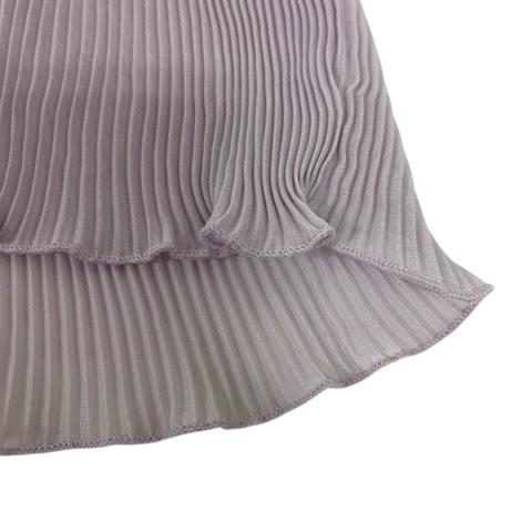 ZARA（ザラ） ノースリーブシャツ ブラウス クルーネック フリル 
