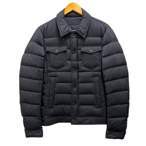 ヘルノ HERNO Pダウンジャケット ブルゾン フェザー混 ナイロン 無地