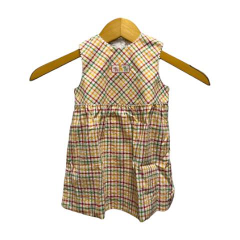 未使用品 ファミリア Familiar ワンピース ノースリーブ キッズ 女の子