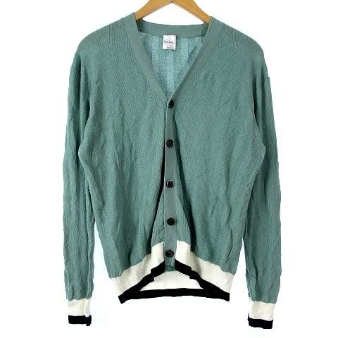 ポールスミス Paul Smith 19ss コットン カーディガン ニット 長袖 Vネック グリーン 緑 ミント M 270t メンズ 022 ブランド古着販売のベクトル 通販 Yahoo ショッピング