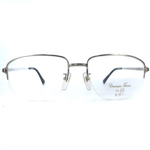 ⭕️12金張り 縁なしメガネフレーム【ドミニックフランス】⭕️美品新古品-