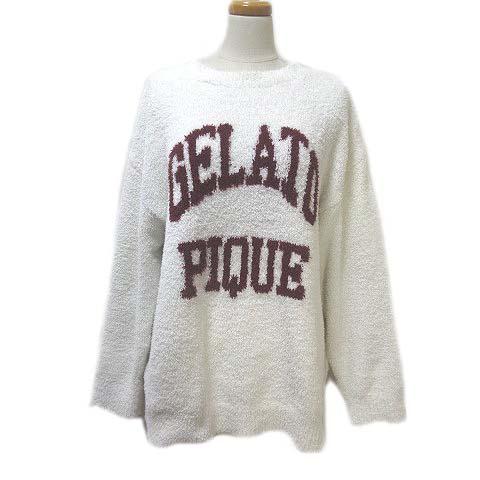 ジェラートピケ gelato pique パウダーロゴジャガードプルオーバー