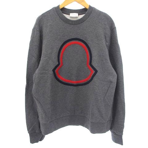 モンクレール MONCLER 美品 20年モデル MAGLIA GIROCOLO ビッグロゴ 