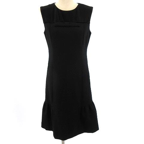 ルネ Rene 美品 近年 5846190 ワンピース ノースリーブ ロング丈 