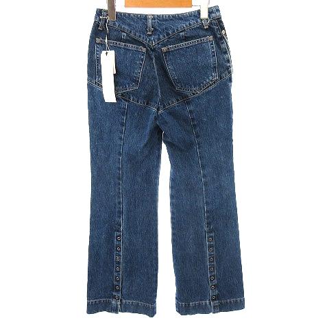 未使用品 フェティコ FETICO 23SS BACK SLIT JEANS デニム パンツ 