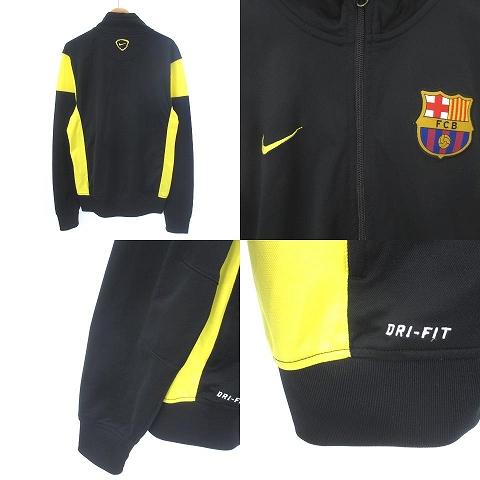 ナイキ NIKE FCB ACADEMY DRI-FIT 545736-010 セットアップ 上下セット ジャージ ジャケット パンツ バルセロナ13-14 ブラック 黒 S ■GY01｜vectorpremium｜03