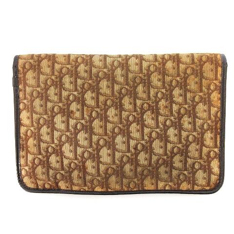 クリスチャンディオール Christian Dior クラッチバッグ トロッター 