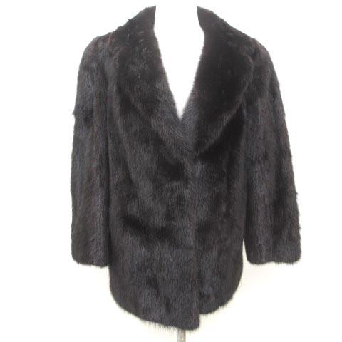 三越特選 SAGA ミンク毛皮コート