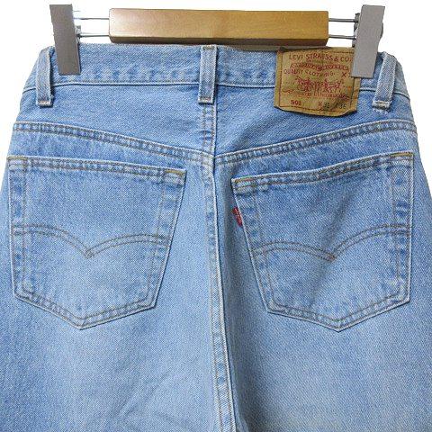 リーバイス Levi's デニム パンツ 501 USA製 刻印552 ジーンズ ボタンフライ W31 L36 青 ブルー ■GY11 X メンズ｜vectorpremium｜05